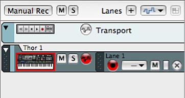 Thor has master
keyboard input