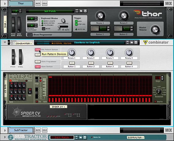 Last Note to Sequencer
Control conversion